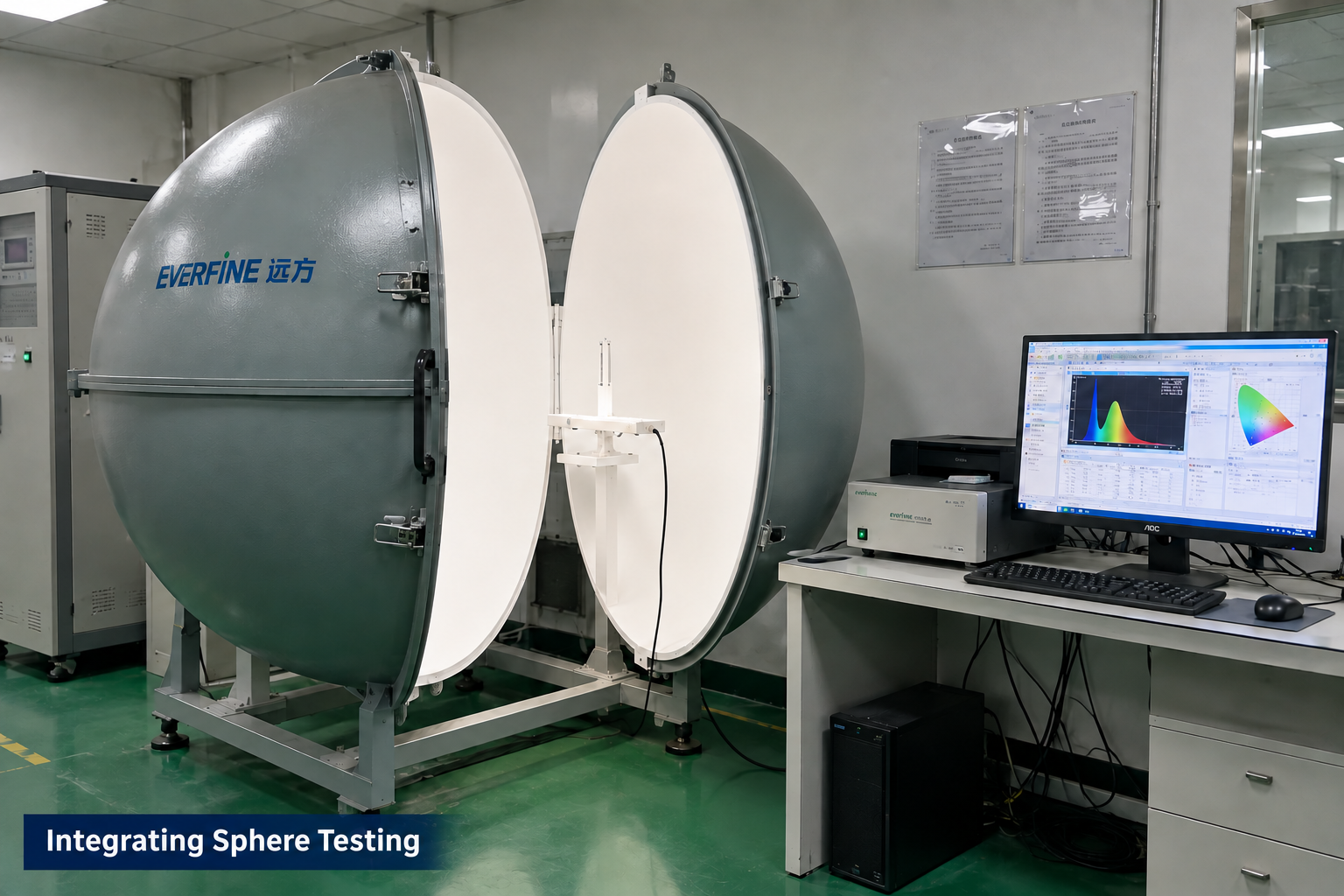 Integrating Sphere Testing — PARTNER FACTORY